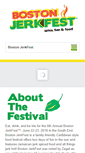 Mobile Screenshot of bostonjerkfest.com