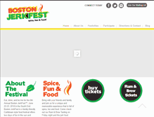 Tablet Screenshot of bostonjerkfest.com